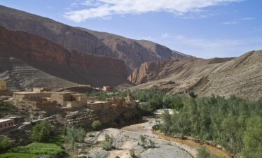gorges du dades, dades canyon, morocco, landscape, high mountains, plateau