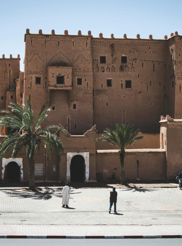 Explore the ancient Kasbah Taourirt, a UNESCO World Heritage site in Ouarzazate, Morocco.
